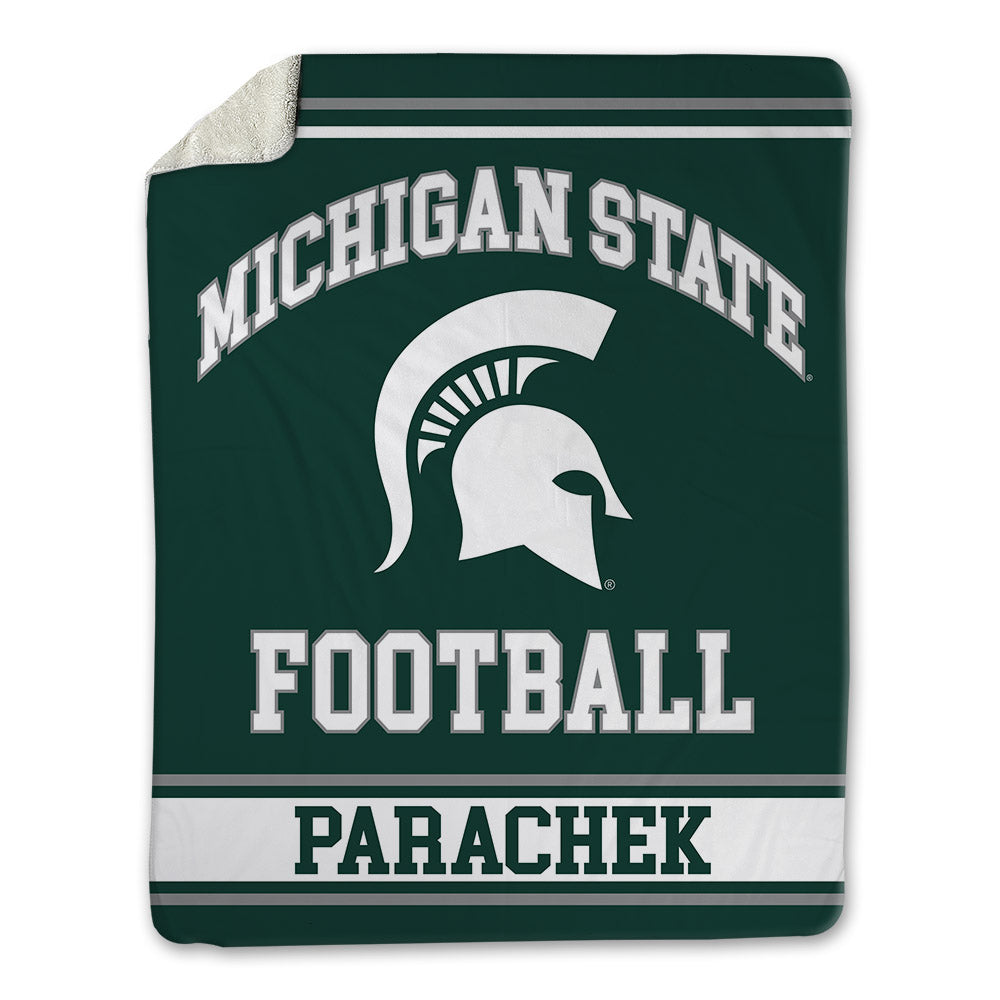 Michigan State - NCAA Football : Brennan Parachek - Blanket-0