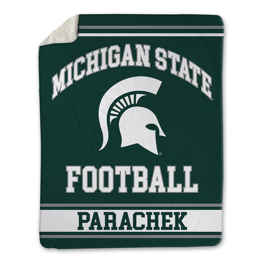 Michigan State - NCAA Football : Brennan Parachek - Blanket-0