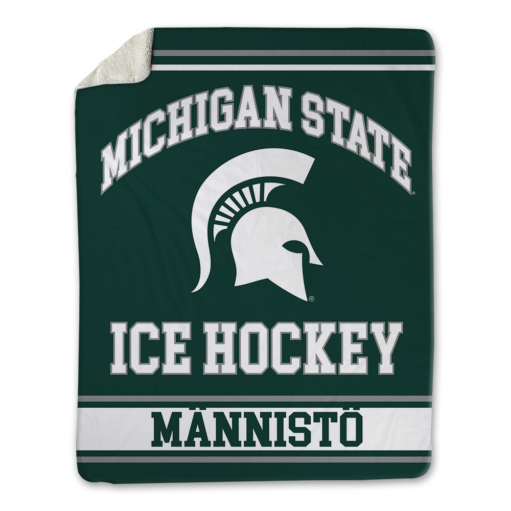 Michigan State - NCAA Men's Ice Hockey : Tommi Männistö - Blanket-0