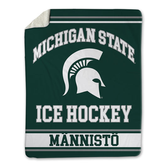 Michigan State - NCAA Men's Ice Hockey : Tommi Männistö - Blanket-0