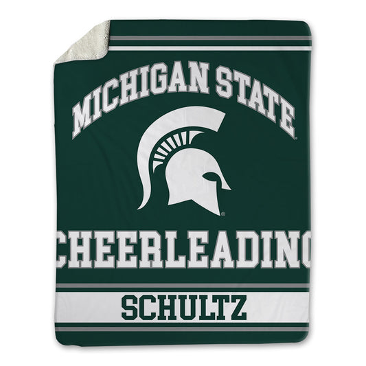 Michigan State - NCAA Cheerleading : Gigi Schultz - Blanket-0