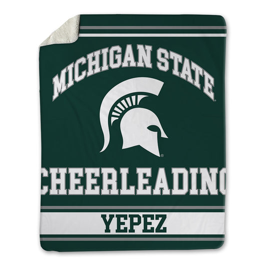 Michigan State - NCAA Cheerleading : Edwin Yepez - Blanket-0