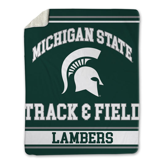 Michigan State - NCAA Men's Track & Field : Parker Lambers - Blanket-0