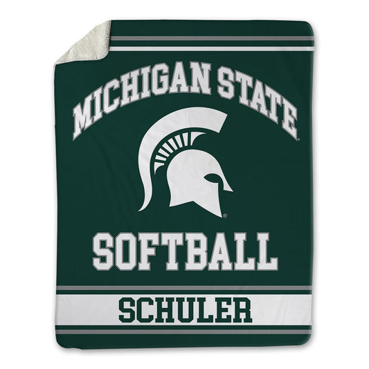 Michigan State - NCAA Softball : Jacey Schuler - Blanket-0