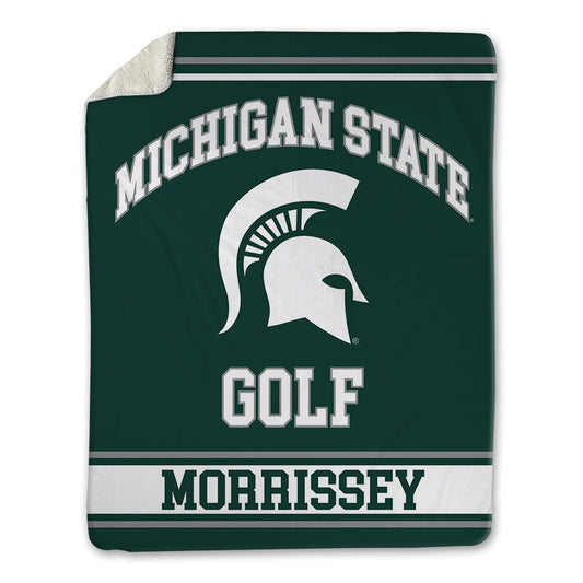 Michigan State - NCAA Men's Golf : Pierce Morrissey - Blanket-0
