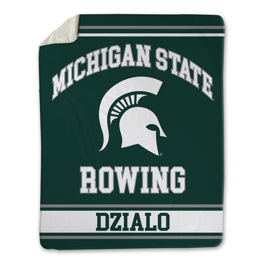 Michigan State - NCAA Women's Rowing : Anya Dzialo - Blanket-0