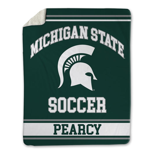Michigan State - NCAA Women's Soccer : LJ Pearcy - Blanket-0