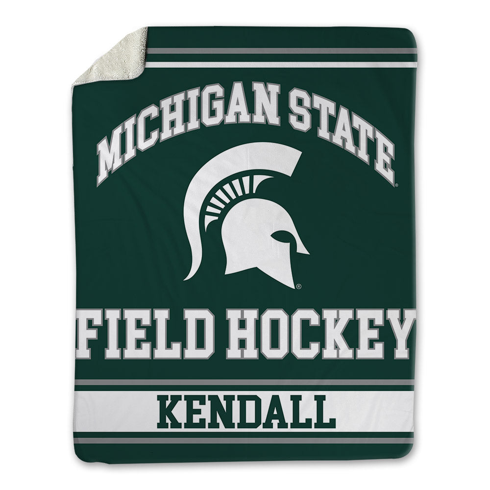 Michigan State - NCAA Women's Field Hockey : Ellie Kendall - Blanket-0