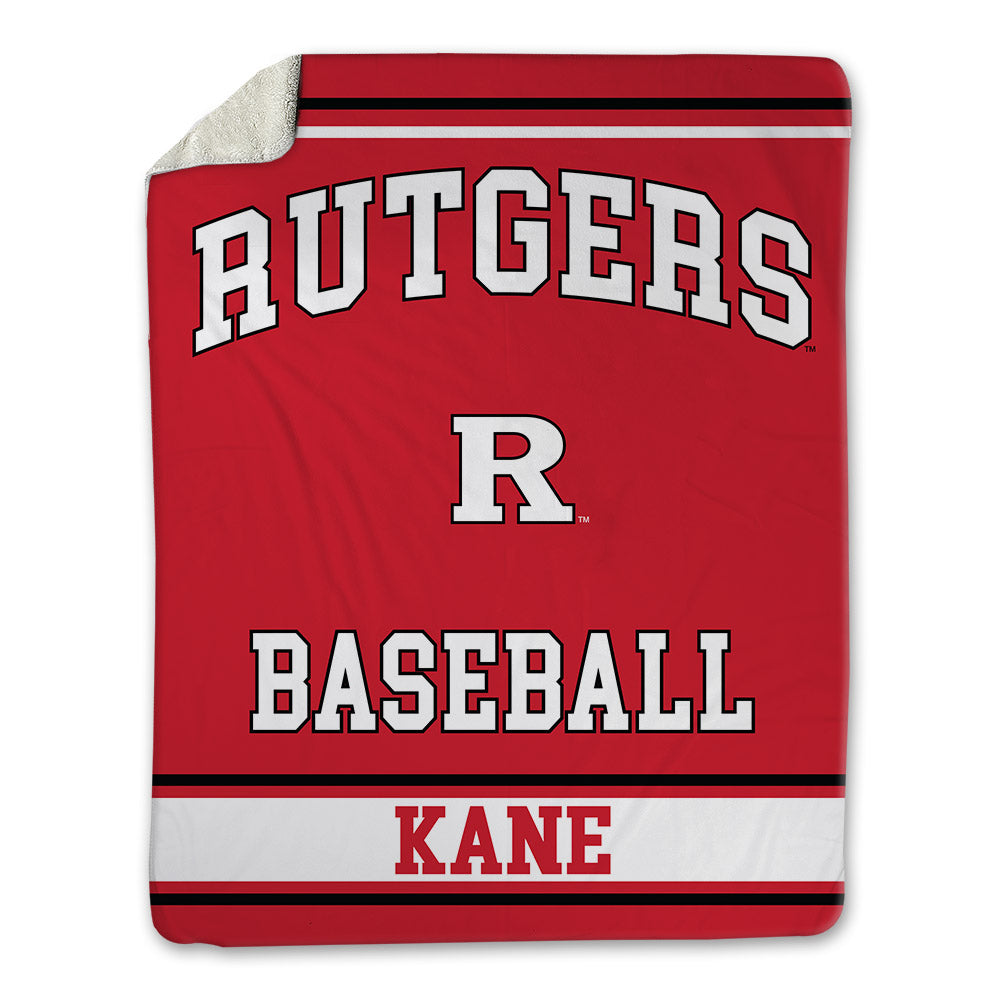 Rutgers - NCAA Baseball : Tyler Kane - Blanket-0