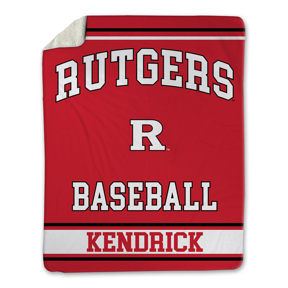 Rutgers - NCAA Baseball : Thomas Kendrick - Blanket-0