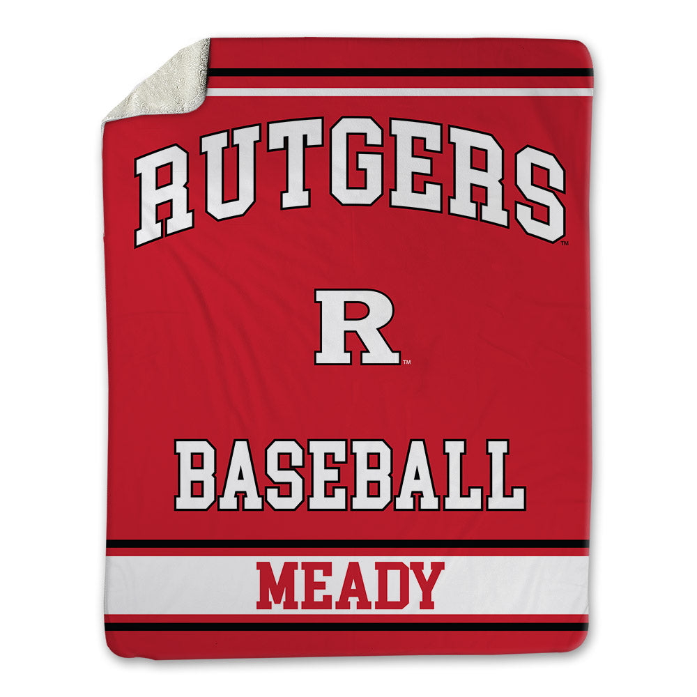 Rutgers - NCAA Baseball : Anthony Meady - Blanket-0