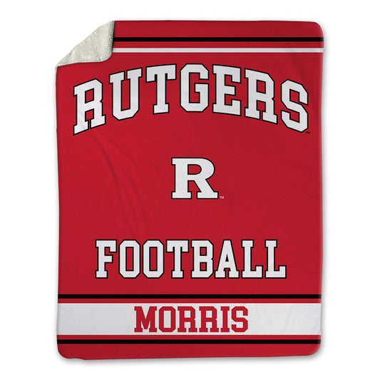 Rutgers - NCAA Football : Ty Morris - Blanket-0