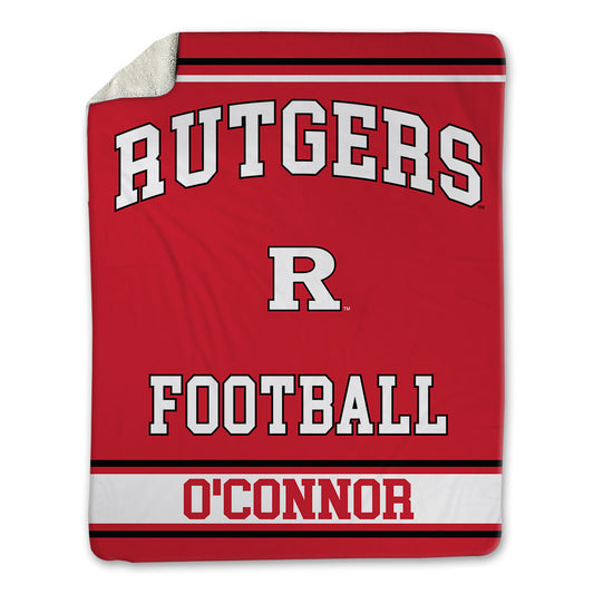 Rutgers - NCAA Football : Michael O'Connor - Blanket-0