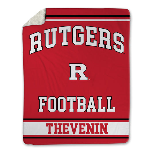 Rutgers - NCAA Football : Clay Thevenin - Blanket-0