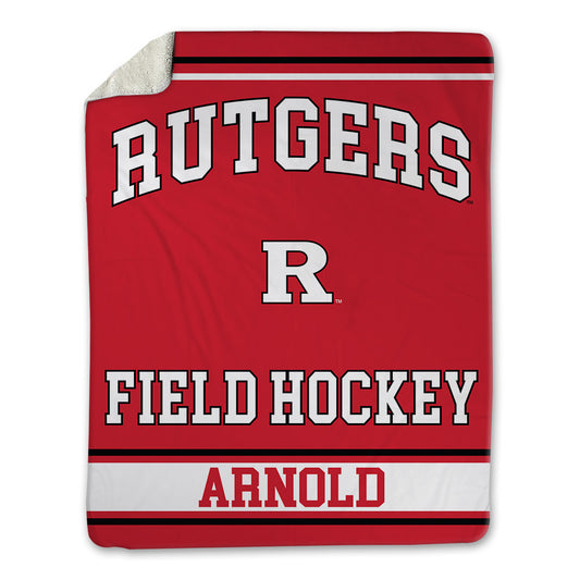 Rutgers - NCAA Women's Field Hockey : Samantha Arnold - Blanket-0