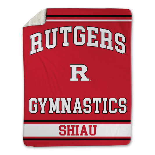 Rutgers - NCAA Women's Gymnastics : Kimmi Shiau - Blanket-0