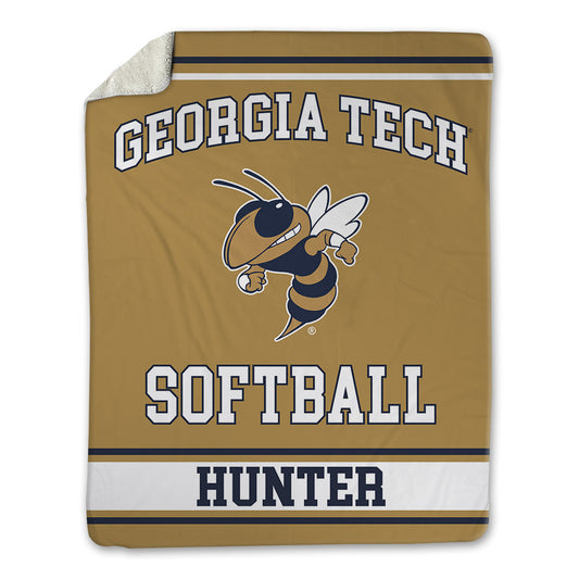 Georgia Tech - NCAA Softball : Reese Hunter - Blanket-0