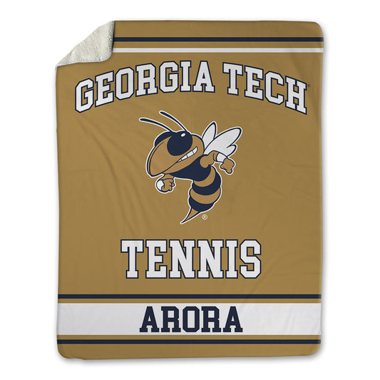 Georgia Tech - NCAA Men's Tennis : Krish Arora - Blanket-0