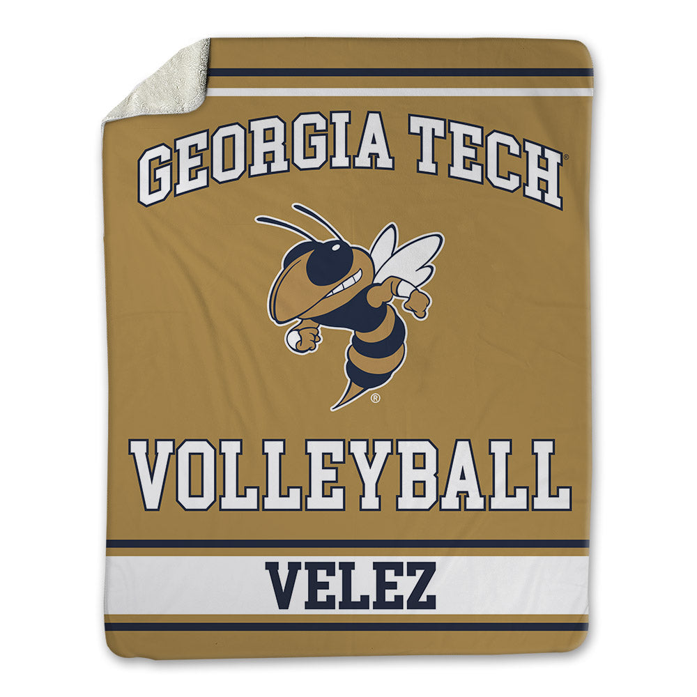 Georgia Tech - NCAA Women's Volleyball : Sofia Velez - Blanket-0