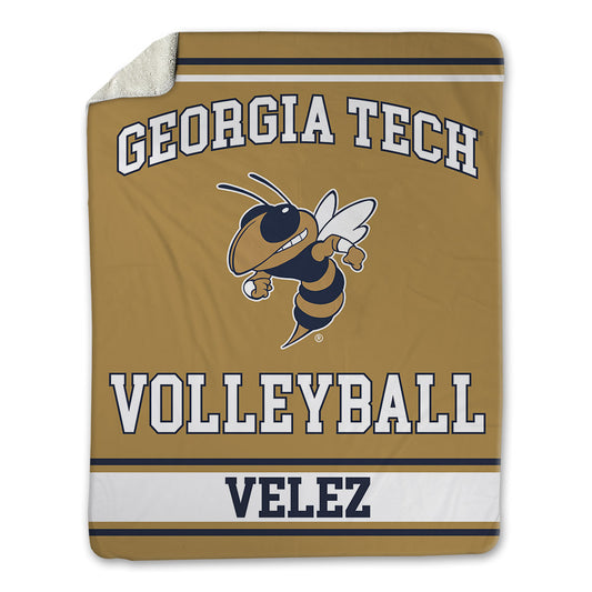 Georgia Tech - NCAA Women's Volleyball : Sofia Velez - Blanket-0
