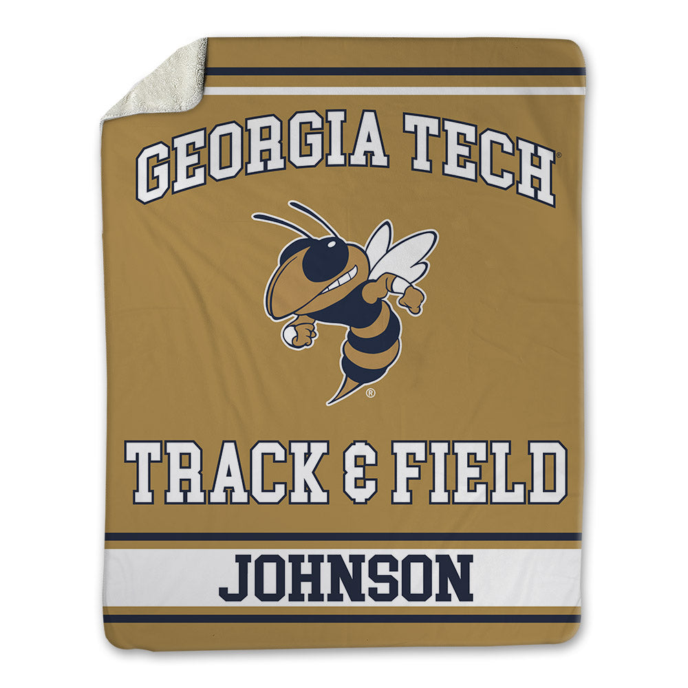 Georgia Tech - NCAA Women's Track & Field : Kendall Johnson - Blanket-0