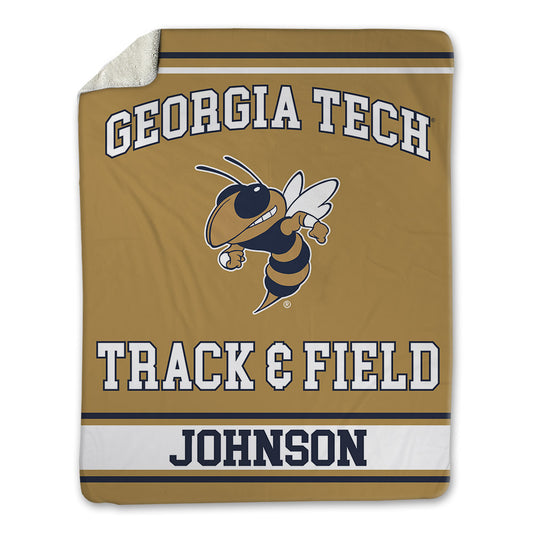 Georgia Tech - NCAA Women's Track & Field : Kendall Johnson - Blanket-0