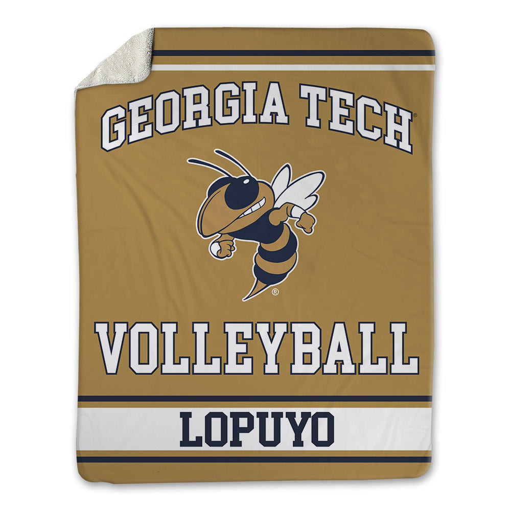 Georgia Tech - NCAA Women's Volleyball : Ital Lopuyo - Blanket-0