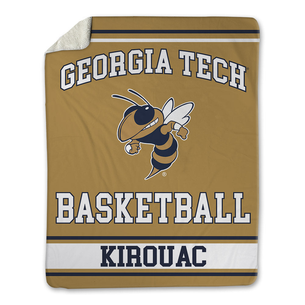Georgia Tech - NCAA Men's Basketball : Cole Kirouac - Blanket-0