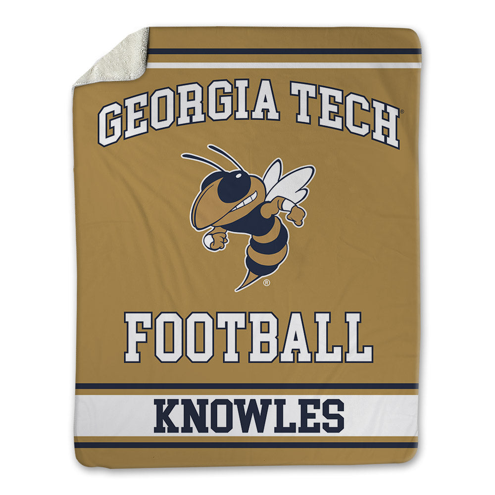 Georgia Tech - NCAA Football : Graham Knowles - Blanket-0