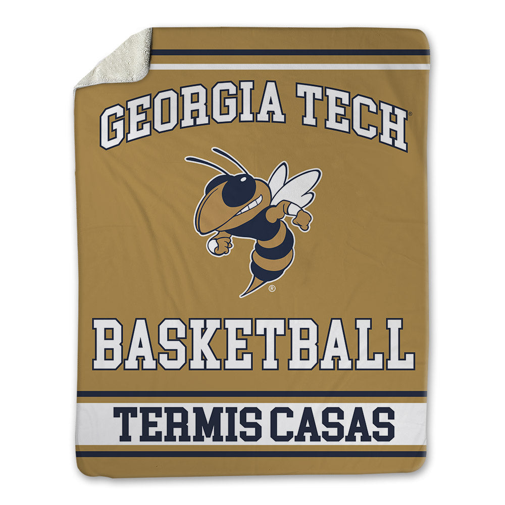 Georgia Tech - NCAA Women's Basketball : Ariadna Termis Casas - Blanket-0