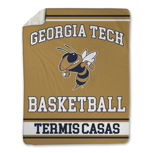 Georgia Tech - NCAA Women's Basketball : Ariadna Termis Casas - Blanket-0