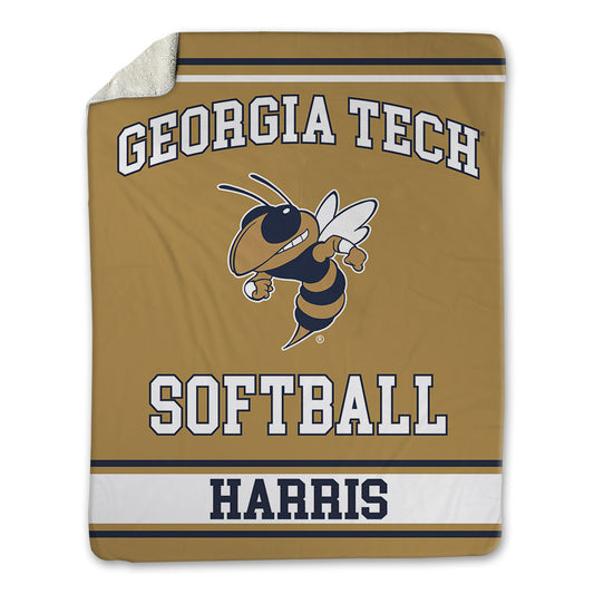 Georgia Tech - NCAA Softball : Tymber Harris - Blanket-0