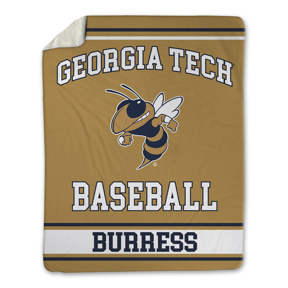 Georgia Tech - NCAA Baseball : Drew Burress - Blanket-0