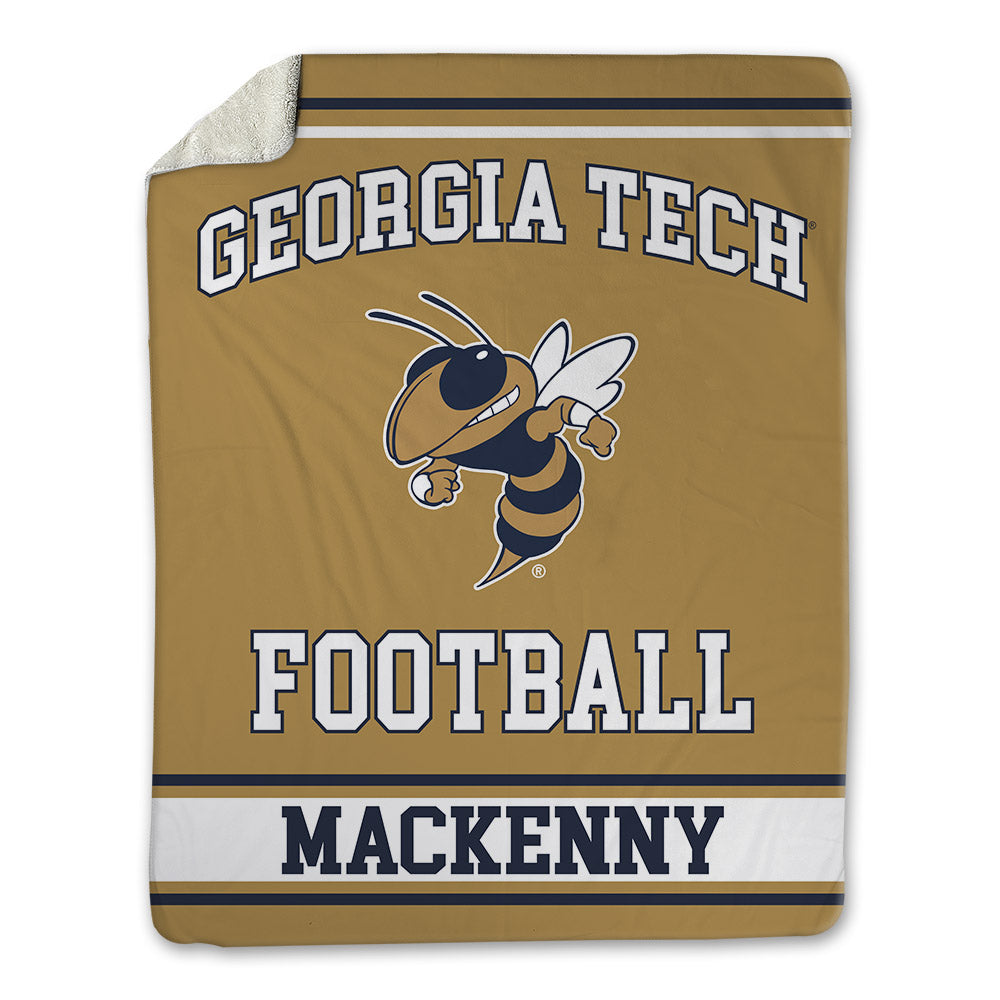 Georgia Tech - NCAA Football : Ethan Mackenny - Blanket-0