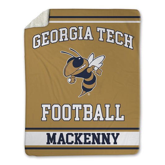 Georgia Tech - NCAA Football : Ethan Mackenny - Blanket-0
