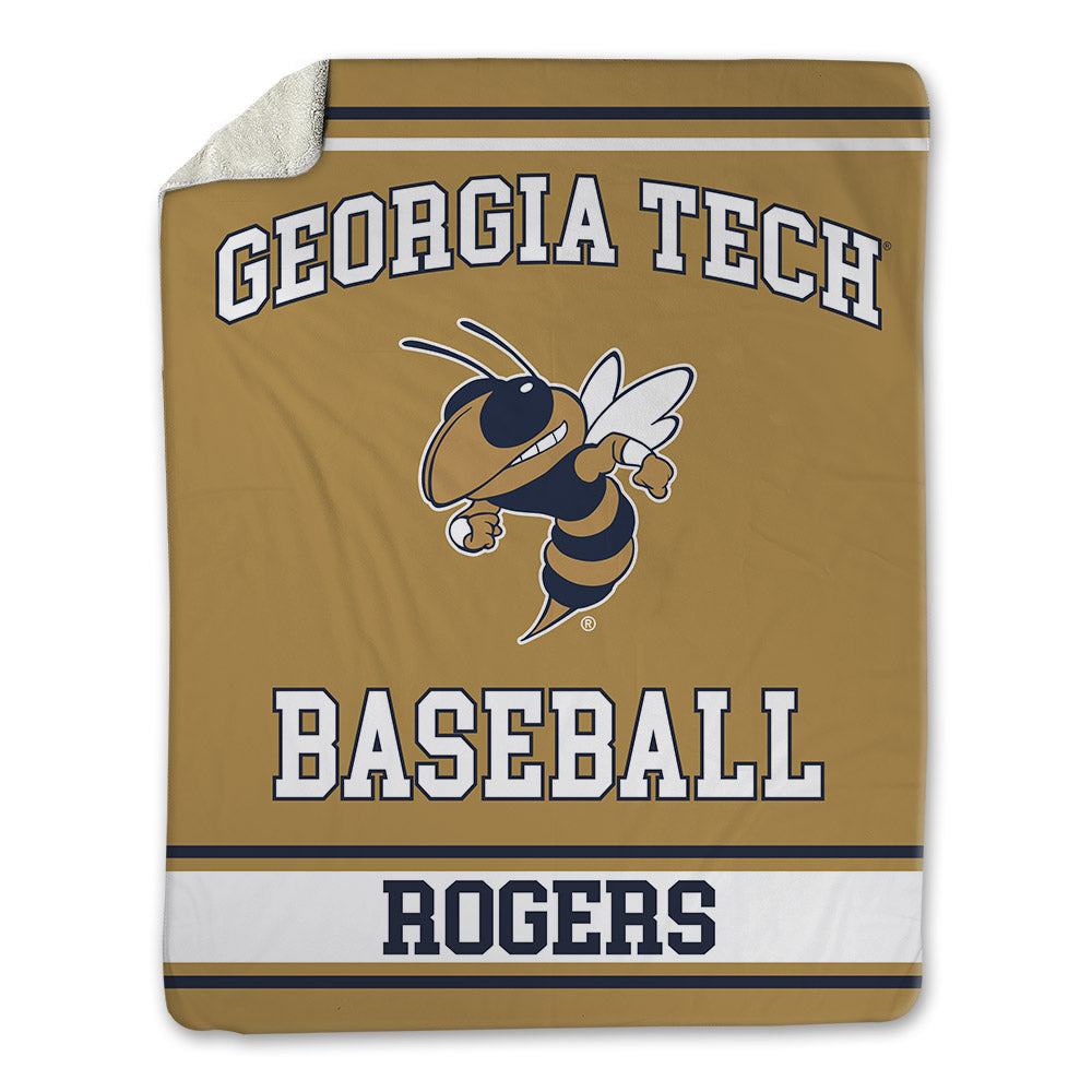 Georgia Tech - NCAA Baseball : Drew Rogers - Blanket-0