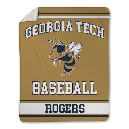 Georgia Tech - NCAA Baseball : Drew Rogers - Blanket-0