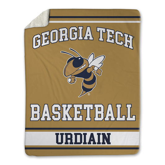 Georgia Tech - NCAA Women's Basketball : Leyre Urdiain - Blanket-0