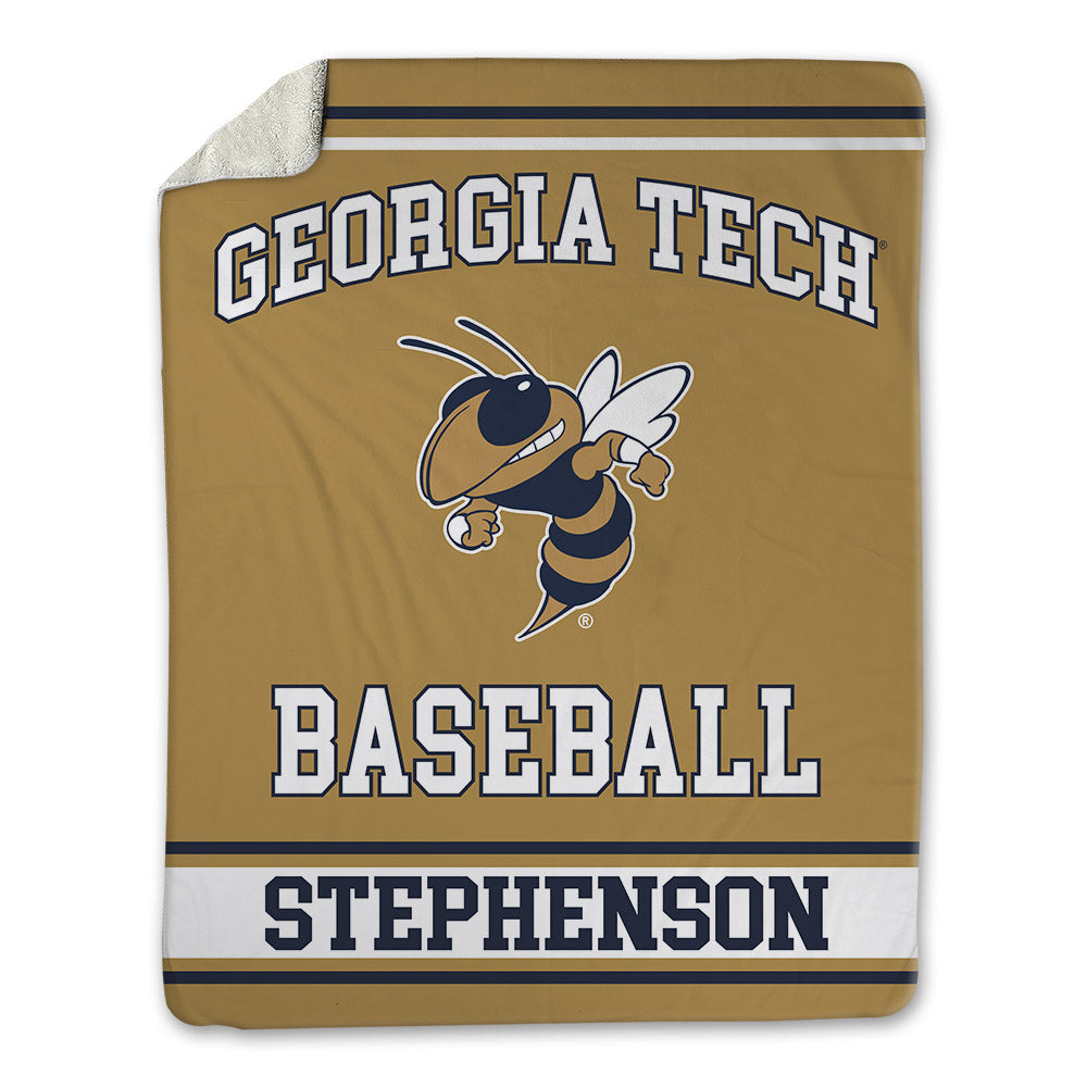 Georgia Tech - NCAA Baseball : Dominic Stephenson - Blanket-0