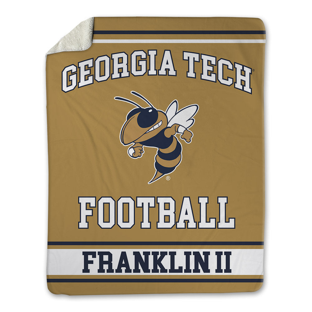 Georgia Tech - NCAA Football : Cedric Franklin Ii - Blanket-0
