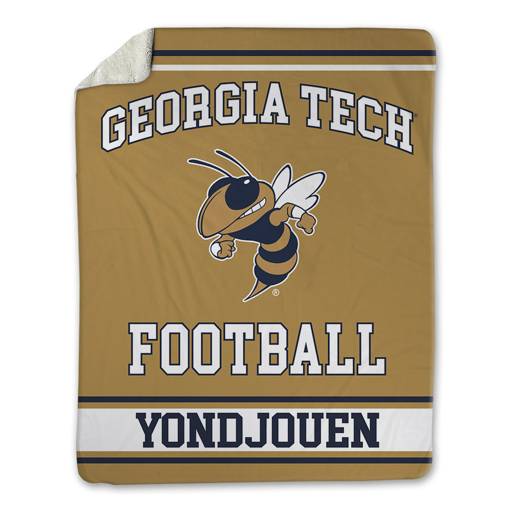 Georgia Tech - NCAA Football : Sylvain Yondjouen - Blanket-0