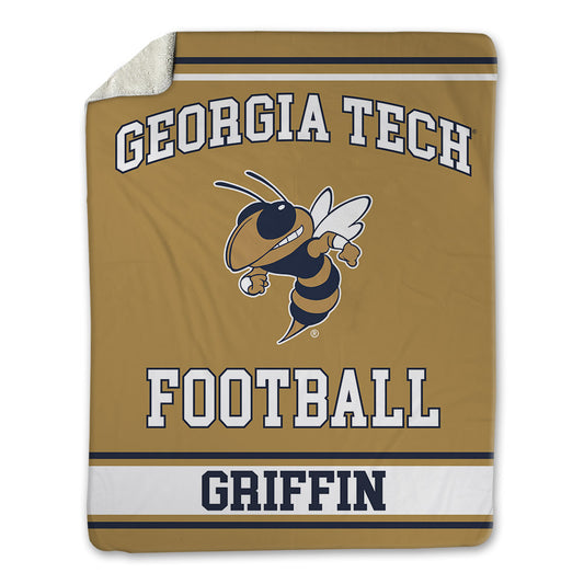 Georgia Tech - NCAA Football : Tim Griffin - Blanket-0