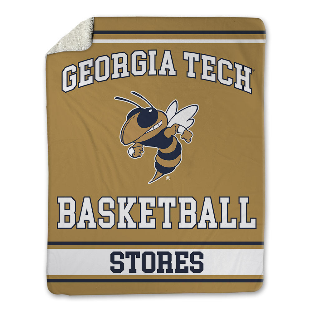 Georgia Tech - NCAA Men's Basketball : Brandon Stores - Blanket-0