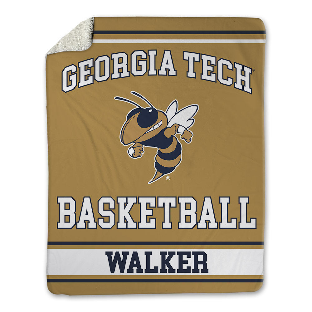 Georgia Tech - NCAA Women's Basketball : Talayah Walker - Blanket-0