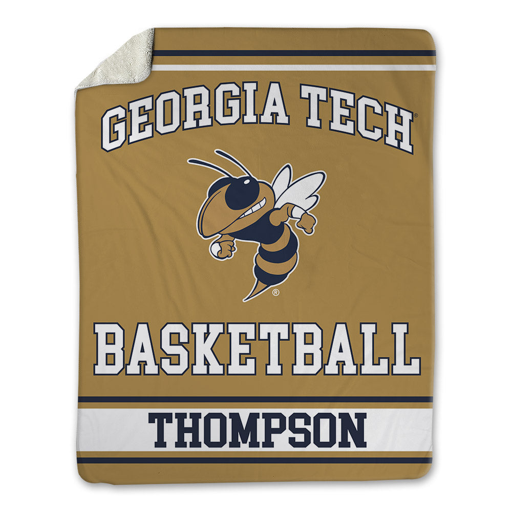 Georgia Tech - NCAA Men's Basketball : Dyllan Thompson - Blanket-0