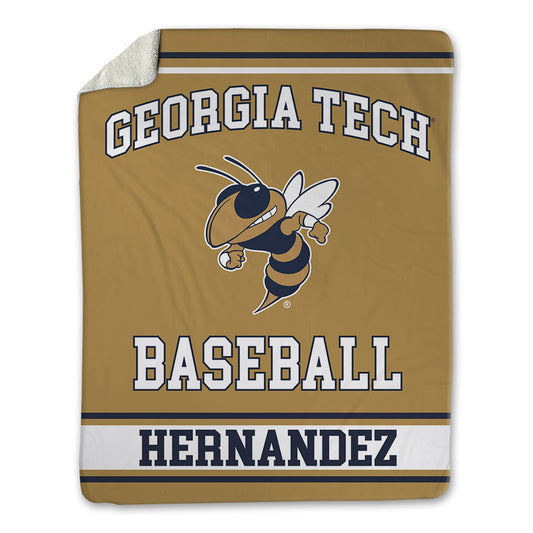 Georgia Tech - NCAA Baseball : Alex Hernandez - Blanket-0