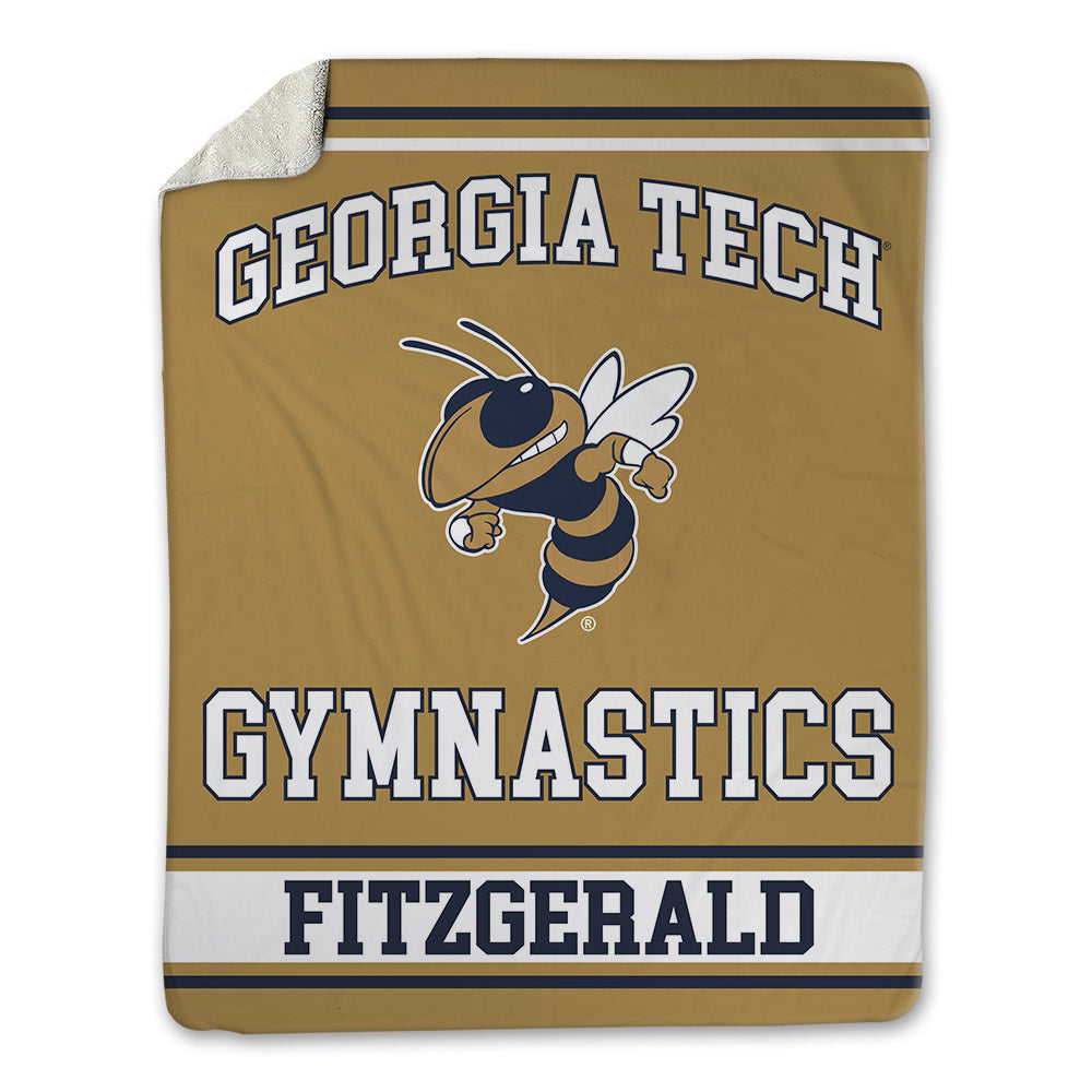 Georgia Tech - NCAA Women's Gymnastics : Sidney Fitzgerald - Blanket-0