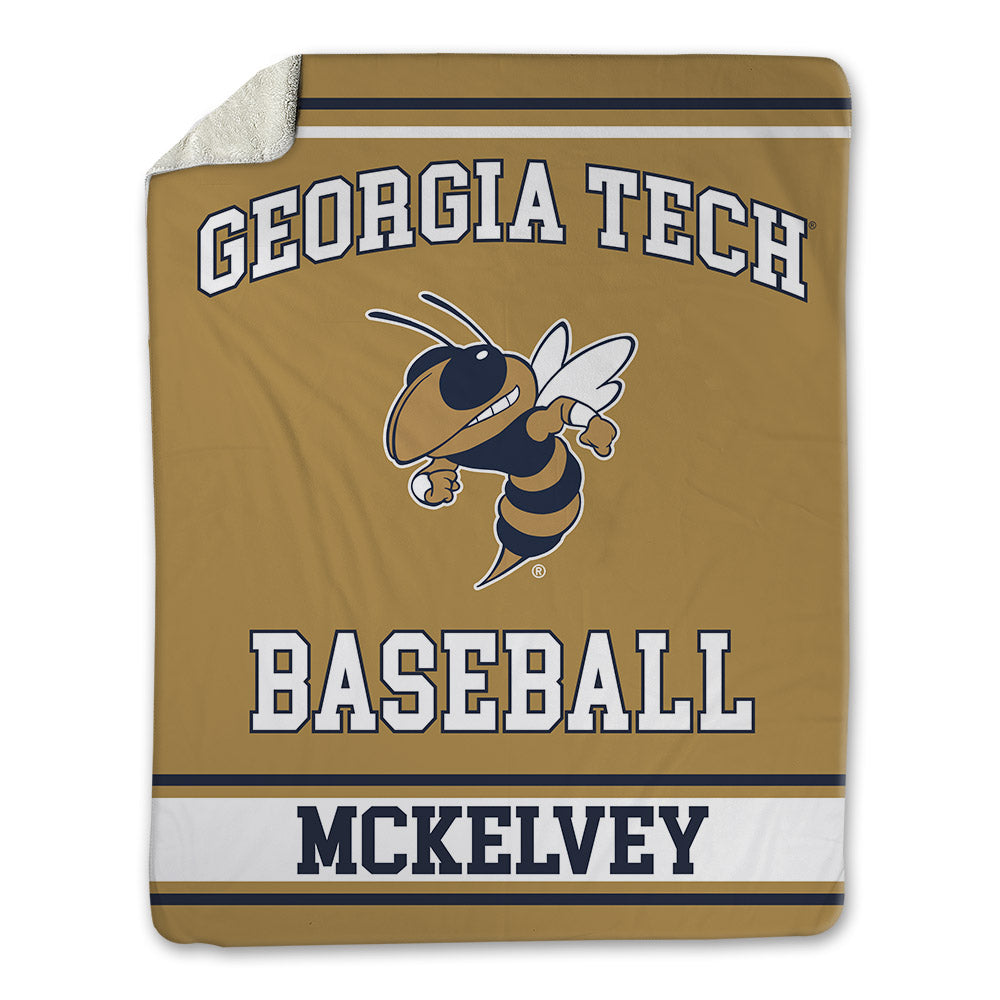 Georgia Tech - NCAA Baseball : Adam Mckelvey - Blanket-0