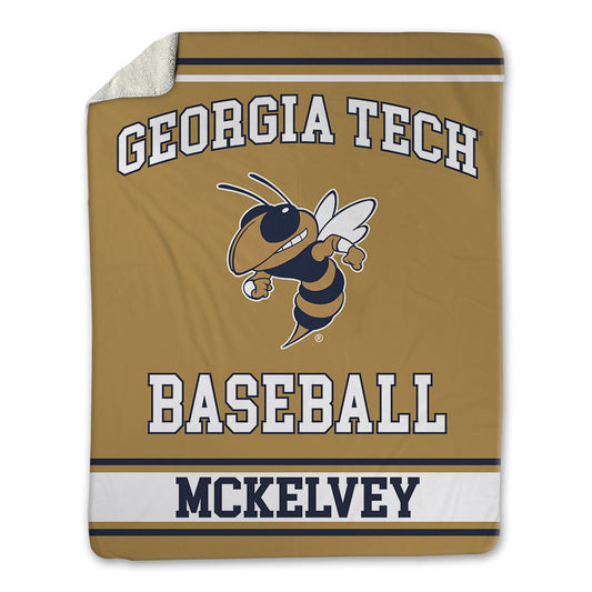 Georgia Tech - NCAA Baseball : Adam Mckelvey - Blanket-0