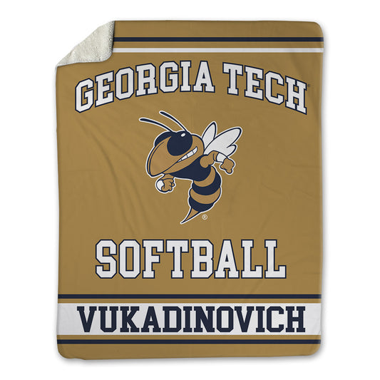 Georgia Tech - NCAA Softball : Paige Vukadinovich - Blanket-0